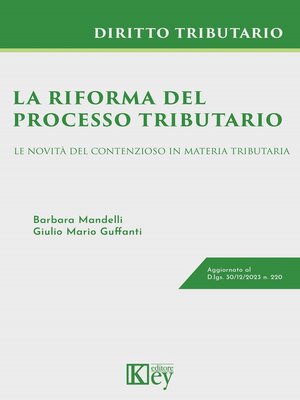 cover image of La riforma del processo tributario